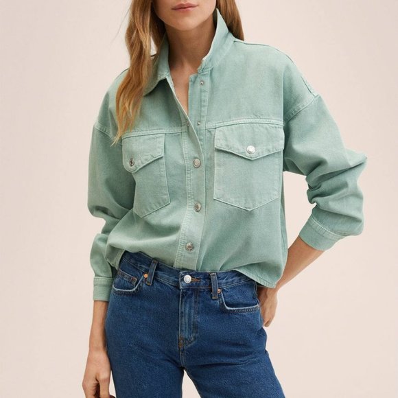 Oversize Denim Shirt - Picture 5 of 7